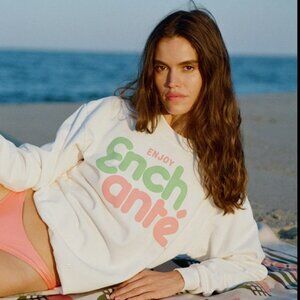 Enchanté By Daniel Ricciardo Cream Crewneck